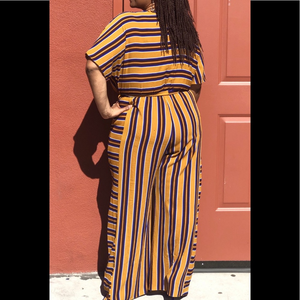 π₯HP! NEW MardiGras Jumpsuit - Picture 2 of 4